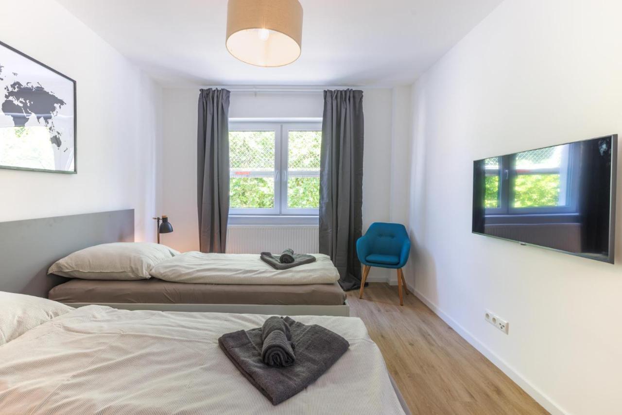 Glück Auf Appartements Schleiermacherstraße Duisburg Exterior foto